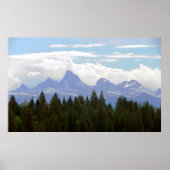 Die großen Tetons Poster (Vorne)