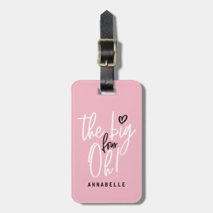 Die großen vier oh! 40. Geburtstag Gastgeschenk Ge Gepäckanhänger