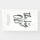 Die großen vier oh! Banner zum 40. Party (Horizontal)