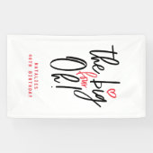 Die großen vier oh! Banner zum 40. Party (Horizontal)