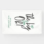 Die großen vier oh! Banner zum 40. Party (Horizontal)