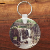 Die Großen Wasserfälle, Paterson, New Jersey Schlüsselanhänger (Vorderseite)
