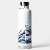 Die Großen Wellen von Hokusai in Kanagawa Trinkflasche (Rechts)