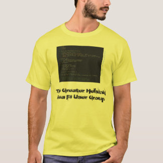 Die größere Helsinki-Bereich F# Benutzergruppe - T T-Shirt