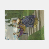 Die Großmutter (Mittelalterliche Adelsfrau) Fußmatte (Vorderseite)