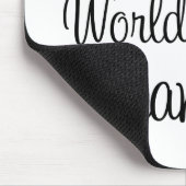 Die Großmutter-Schmetterlings-Geschenk der Welt Mousepad (Ecke)