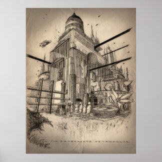 Die Großstadt Sacramento Poster