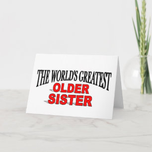 Die größte ältere Schwester der Welt Karte