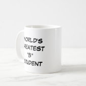 "Die größte B-Tasse der Welt" Kaffeetasse (Vorderseite Links)