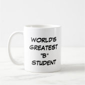 "Die größte B-Tasse der Welt" Kaffeetasse (Links)