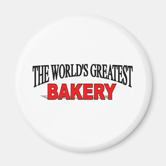 Die größte Bäckerei der Welt Magnet (Vorne)