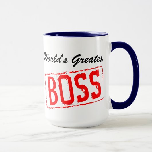 Die größte Boss-Tasse der Welt Tasse (Rechts)