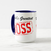 Die größte Boss-Tasse der Welt Tasse (Vorderseite Links)