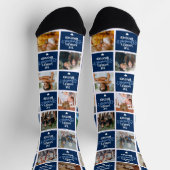 Die größte Brother Blue Foto Collage der Welt Socken (Oben)