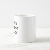 "Die größte Cowboy-Tasse der Welt" Kaffeetasse (Mittel)