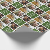 Die größte Daddy-Collage der Welt Geschenkpapier (Ecke)