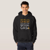 Die größte Erdgasquelle der Welt Hoodie (Vorne ganz)