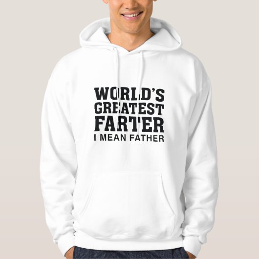 Die größte Farter der Welt Hoodie (Vorderseite)