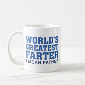 Die größte Farter der Welt Kaffeetasse (Links)