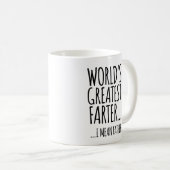 Die größte Farter der Welt Kaffeetasse (VorderseiteRechts)