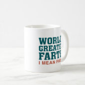 Die größte Farter der Welt Kaffeetasse (VorderseiteRechts)