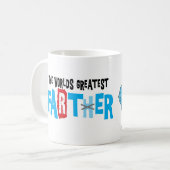 Die größte Farter der Welt! Kaffeetasse (Vorderseite Links)