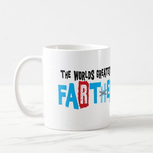 Die größte Farter der Welt! Kaffeetasse (Links)