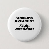 Die größte Flugbegleiterin der Welt Button (Vorderseite)