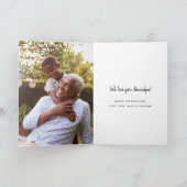 Die größte Foto-Karte des Großvaters der Welt Karte (Innenseite)