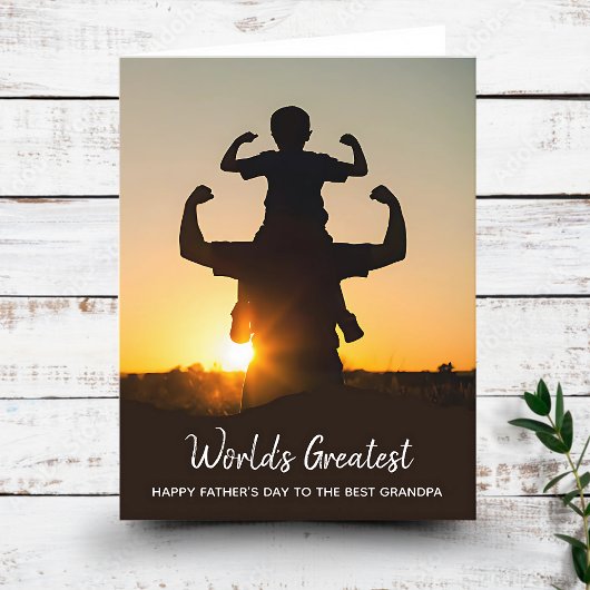 Die größte Foto-Karte des Großvaters der Welt Karte