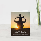 Die größte Foto-Karte des Großvaters der Welt Karte (Vorderseite)