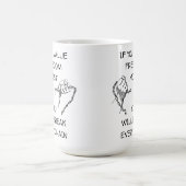 Die größte Freiheit für Kaffee-Tasse Kaffeetasse (Mittel)