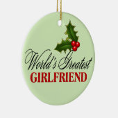 Die größte Freundin der Welt Keramik Ornament (Rechts)