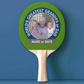 Die größte grandpa-Foto-Flotte der Welt für Vater Tischtennis Schläger