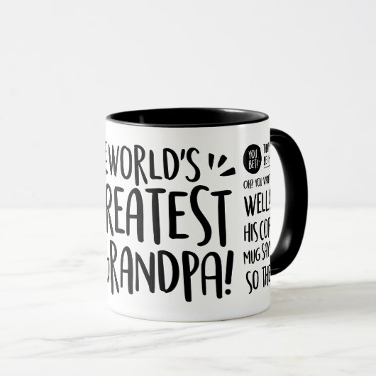 Die größte großartige Tasse der Welt (VorderseiteRechts)