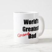 Die größte Großmutter der Welt Jumbo-Tasse (Vorderseite Rechts)