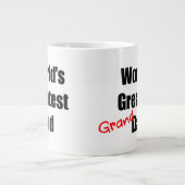 Die größte Großmutter der Welt Jumbo-Tasse (Vorderseite)