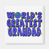 Die größte Großmutter der Welt Magnet (Vorne)