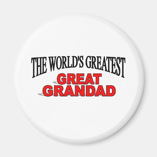 Die größte Großmutter der Welt Magnet (Vorne)