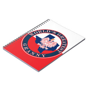 Die größte Großmutter der Welt Notizblock