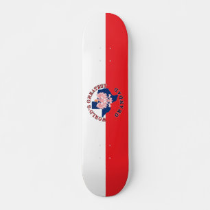 Die größte Großmutter der Welt Skateboard