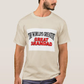 Die größte Großmutter der Welt T-Shirt (Vorderseite)