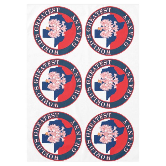 Die größte Großmutter der Welt Tischdecke (Vorderseite)