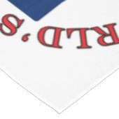 Die größte Großmutter der Welt Tischdecke (Schrägansicht)