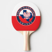 Die größte Großmutter der Welt Tischtennis Schläger (Vorderseite)