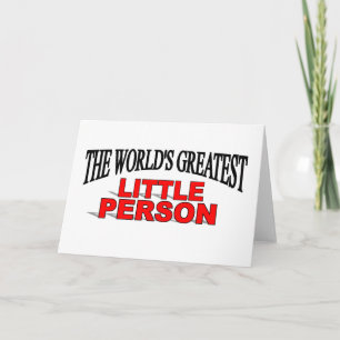 Die größte kleine Person der Welt Karte