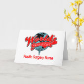 Die größte Krankenschwester aus der Plastik-Operat Karte (Gelbe Blume)