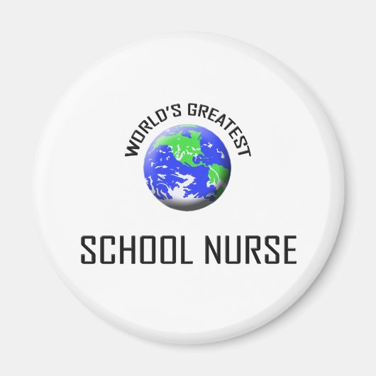 Die größte Krankenschwester der Welt Magnet (Vorne)