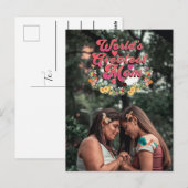 Die größte Mama der Blumenwelt Postkarte (Vorne/Hinten)