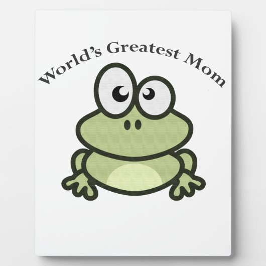 Die größte Mama der Welt Fotoplatte (Vorderseite)